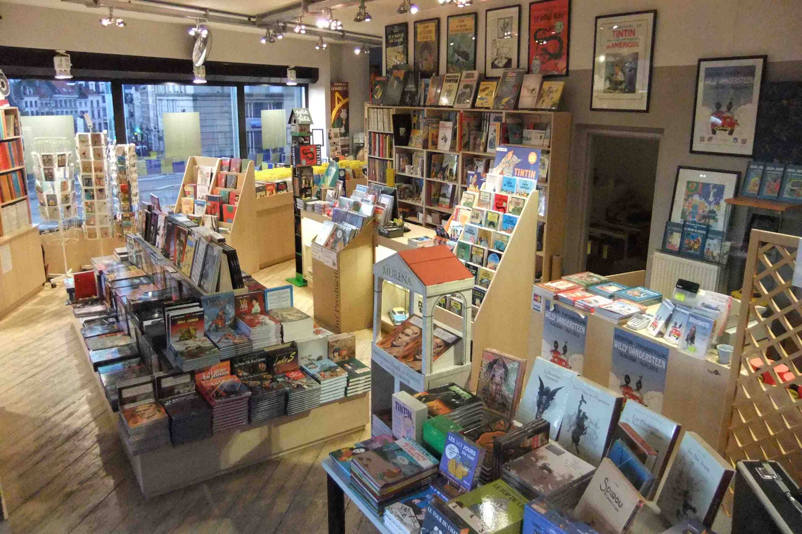 Une boutique bien remplie!